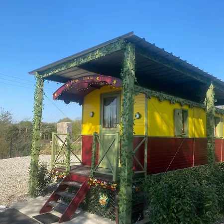 Roulotte Pour Nuit En Amoureux Equipee.. Hébergement de vacances Noyelles-sur-Mer