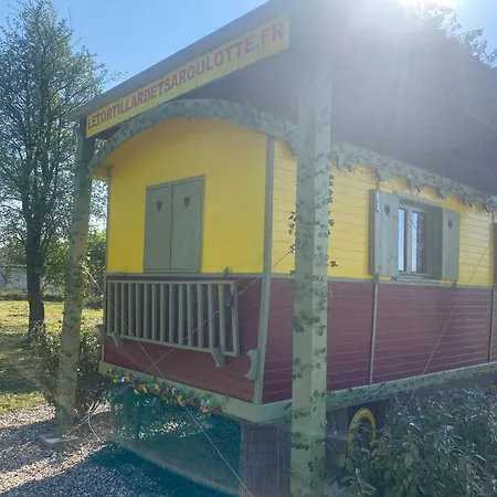 Roulotte Pour Nuit En Amoureux Equipee.. Hébergement de vacances Noyelles-sur-Mer